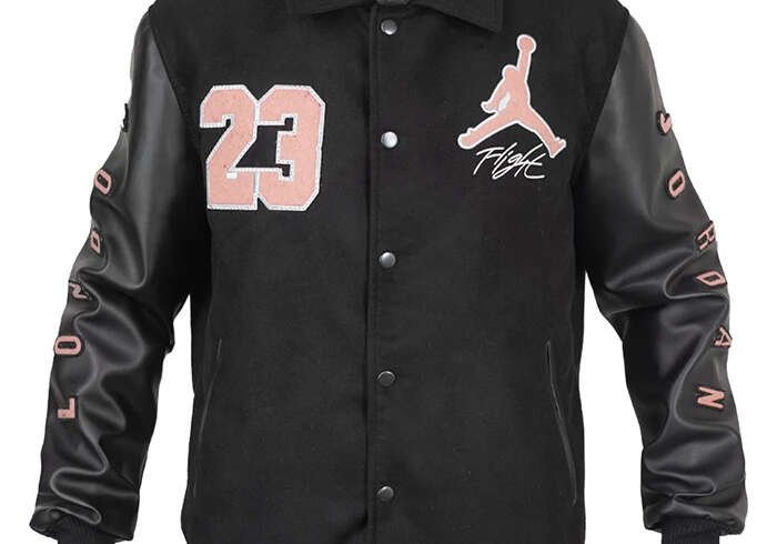 Nike x Jordan London Varsity Jacket: Sporty Varsity Style Made for Everyday Wear