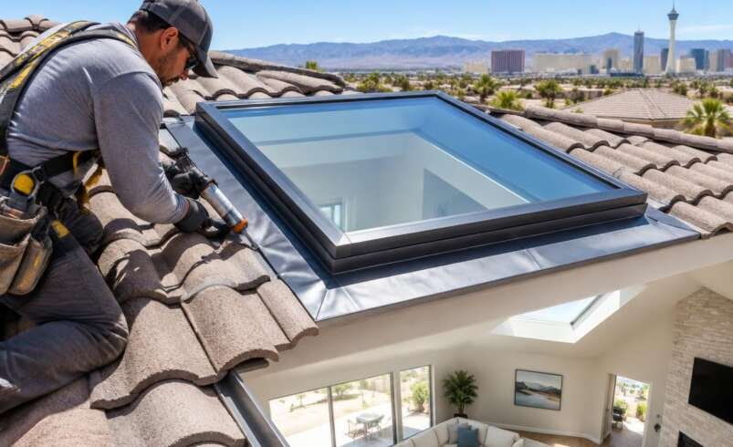 How Can Proper Skylight Installation and Leak Repair Protect Your North Las Vegas Home?